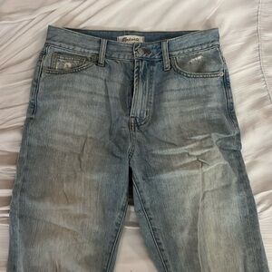 Madewell mom/straight jeans